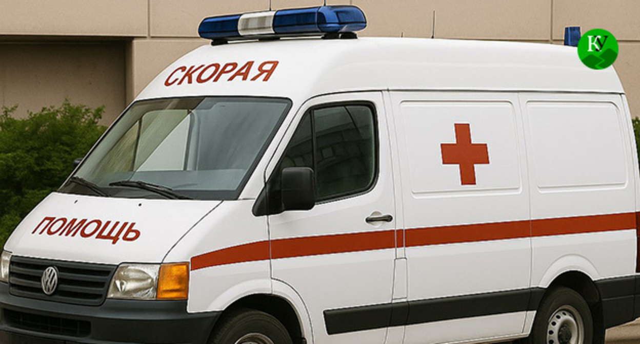 Машина скорой помощи. Иллюстрация "Кавказского узла" созданная ИИ при помощи программы Copilot Машина скорой помощи. Иллюстрация "Кавказского узла" созданная ИИ при помощи программы Copilot
