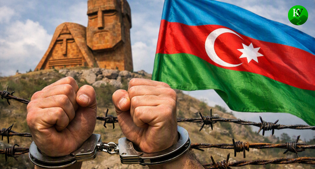 Руки в наручниках. Иллюстрация создана «Кавказским узлом» с помощью ИИ в программе Copilot