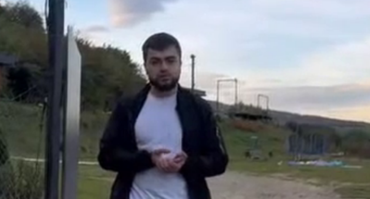 Зейнудин Казиев. Стоп-кадр  видео от 18.10.26, https://t.me/KhadulaevShamil/18149