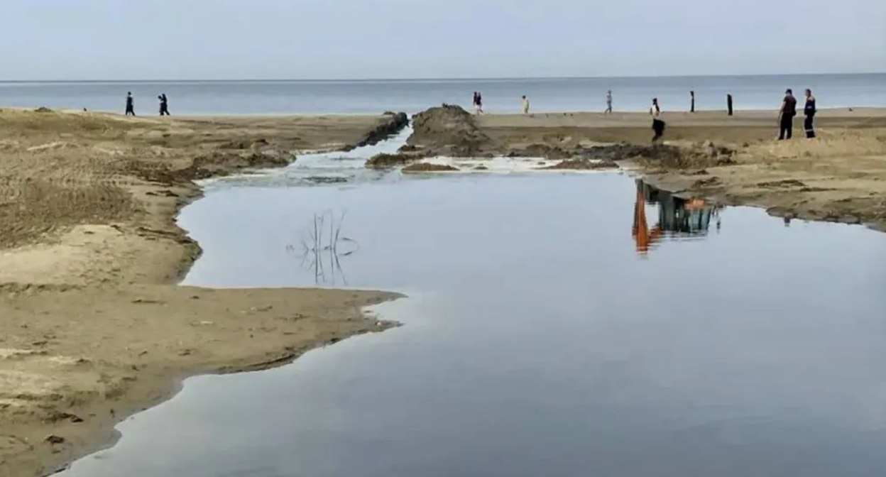 Устье Анапки. Фото https://t.me/Roman_eco/2447?single